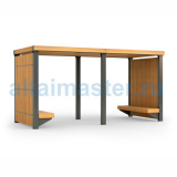 ПН-1.6 Пергола со скамейками