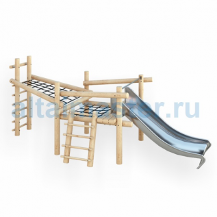 ДПЛ-3.3 Детская лазалка с горкой 3 ДПЛ-3.3 Детская лазалка с горкой 3